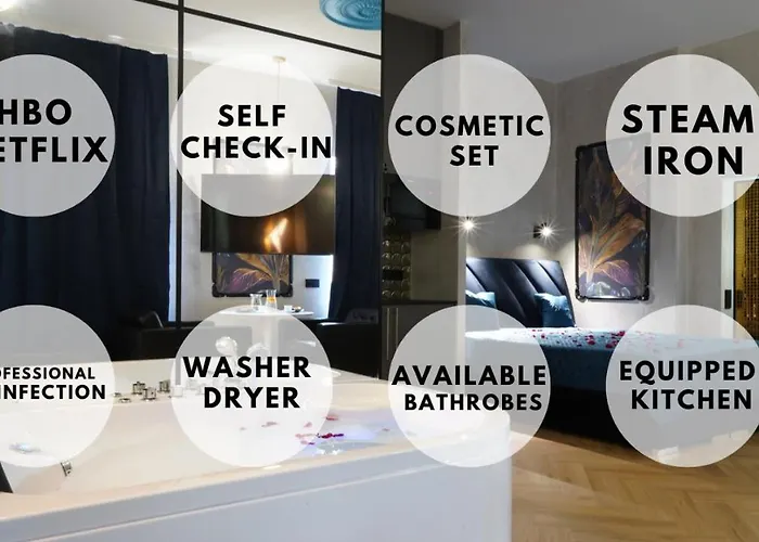 Apartman Z Jacuzzi W Sercu Krakowa